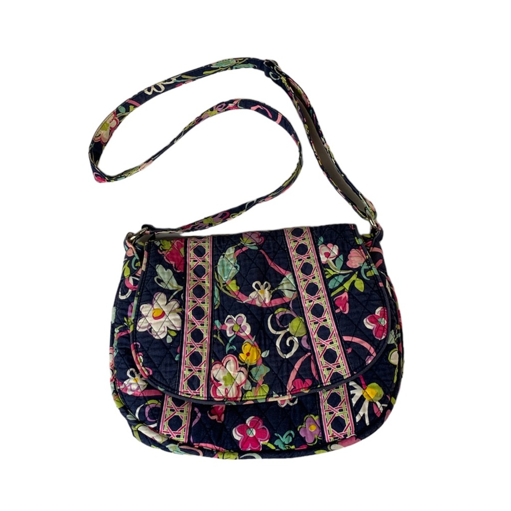 Vera Bradley Crossbody/Shoulder Bag Retired Pattern Ribbons